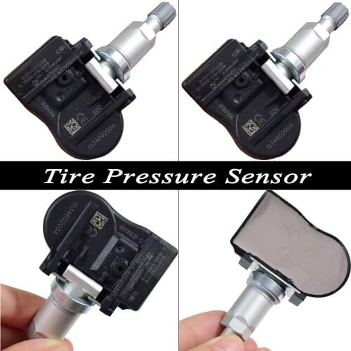 4Pcs For Tesla Model S Model X Tire Pressure Monitoring System Sensor 433Mhz 103460200A 1034602-00-A Tyre Pressure TPMS Sensor