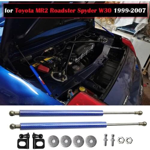 Hood Bonnet Damper for Toyota MR2 Roadster Spyder W30 1999-2007 for MR-S Modify Gas Struts Lift Support Shock Absorber