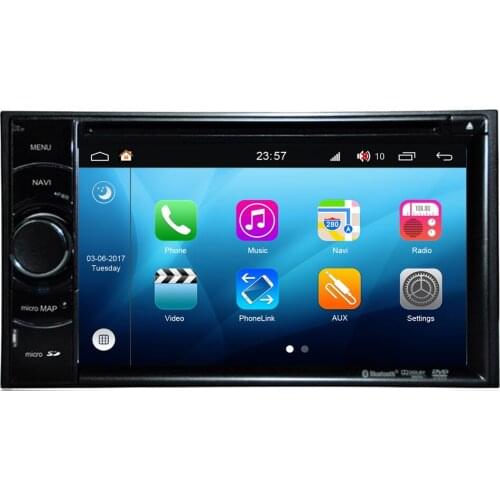Android 8.0 Universal Autoradio 2Din Car Radio Stereo DVD GPS Navigation Sat Navi Media Central Multimedia Audio Video Player
