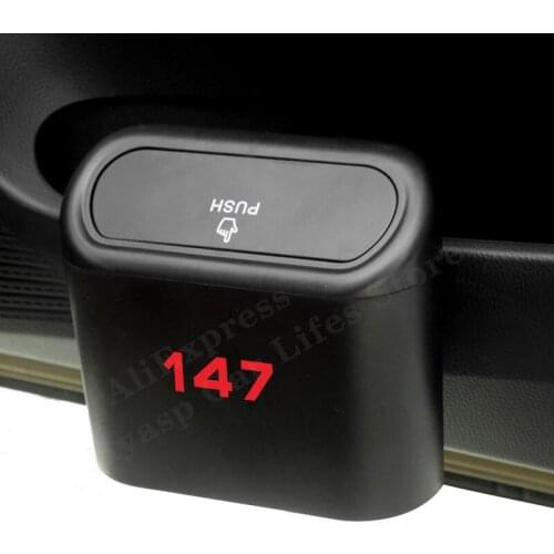 Car Trash Can For Alfa Romeo 147 Car Portable Garbage Bin Interior Organizer Storage Box
