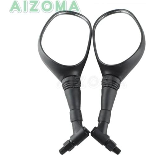 Motorcycle Scooter Side Rearview Mirror 2pcs/Pair Universal Motorbike Rear View Mirrors for Street Bike Motocross