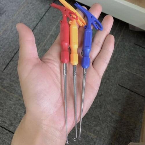 Easy Fast Quick Knot Fishing Tackle tool Hook Remover Decoupling Device Fish Eye Beads DIY Kit