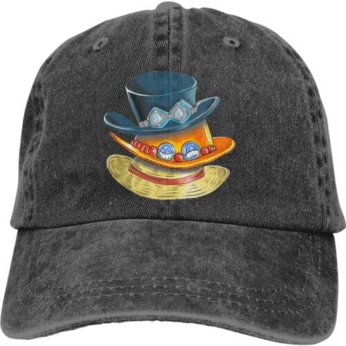 One Piece Brother Hat Sticker The Baseball Cap Peaked capt Sport Unisex Outdoor Custom One Piece Anime Manga Hats