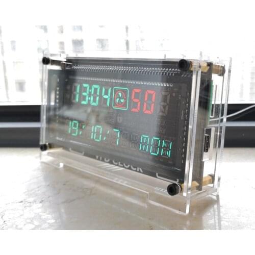 12 / 24-hour High-Precision VFD clock Electronic time RX8025T VFD display Hour / minute / second /day / week LED Uhr