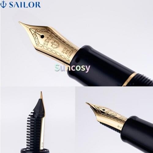 SAILSAILOR PROFIT 2021/2024 Large Torpedo 21K Gold Ink Fountain Pens, Luxury Pen, High Quality Material and Craftsmanship