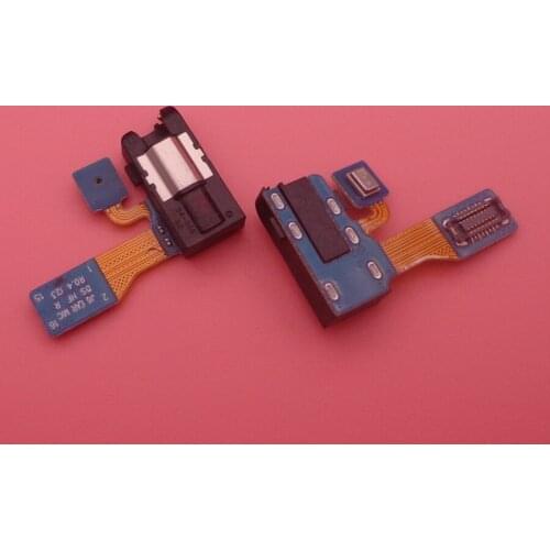 Earphone Audio Jack Headphone Socket Headset Port Flex Cable With Microphone For Samsung J6 2018 J600F A6 2018 A600F J8 J810F