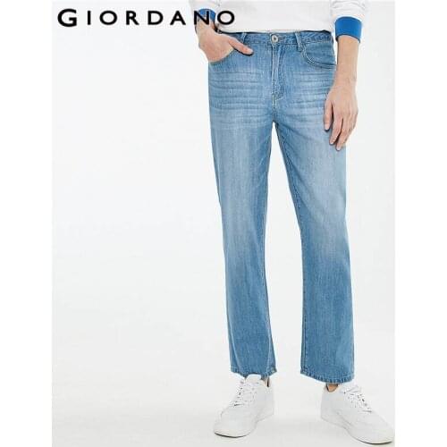 Мужские классические джинсы Giordano China At AliExpress