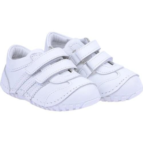 Kiko Kids Teo 138% 100 leather Orto pedik velcro Female Child Shoes