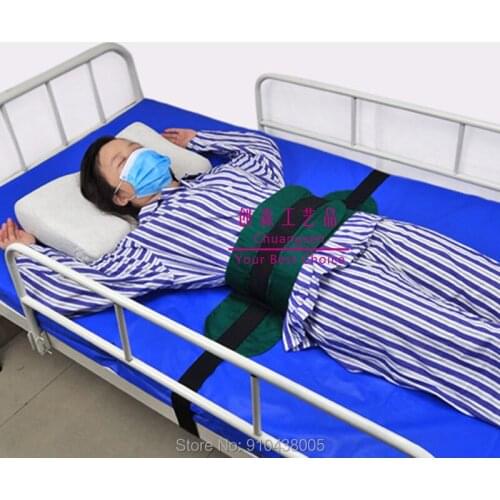 Patient Bed Restraint Straps Bed Care Fence Restraint Band,Multifunction Safety Belt Strap Harness ,Fence Restraint Belt