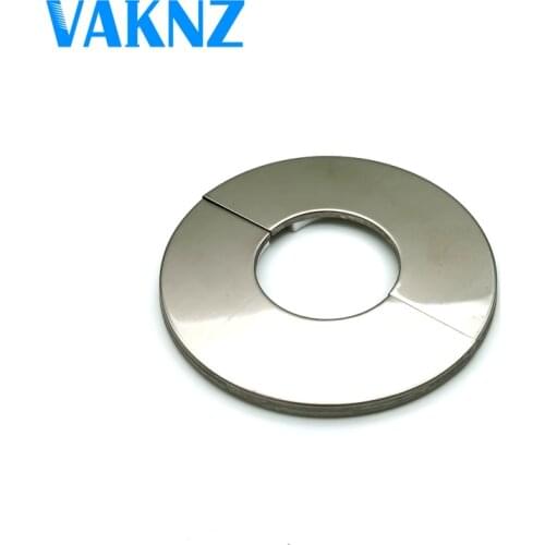 Vaknz 4 Pcs Pipe Collar Radiator Escutcheon Water Pipe Cover Decoration metal