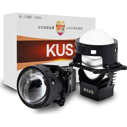 3.0 Inch bi led projector lenses headlight 3R G5 5500K 35W 2600LM universal car headlight retrofit styling