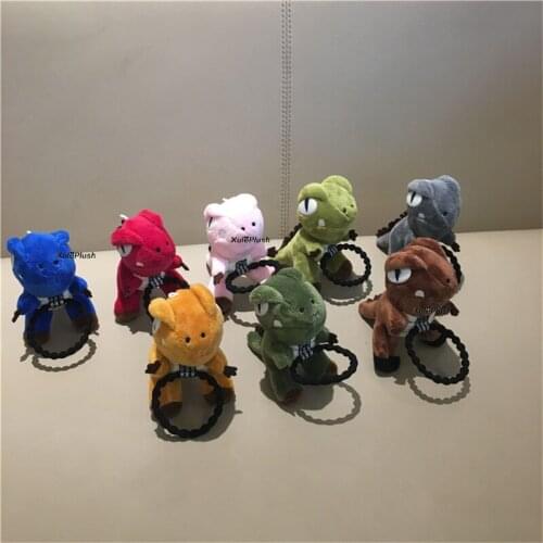 24PCS Sweet Animal Dinosaur Stuffed Toy , Gift Keychain Plush DOLL TOY