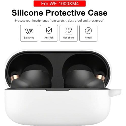 Earphone Protective Case For WF-1000XM4 Silicone Case Shockproof For WF-1000XM4 Protective Cover Earphone Cover