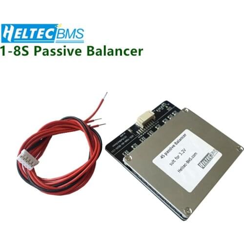 Universal 1S 2S 3S 4S 5S 6S 7S 8S 500mA/530mA External balanced Board 18650 Lithium Battery Module passive balancer board