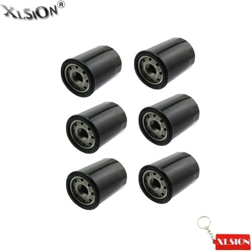 XLSION Aftermarket 6Pcs Oil Filters For POLARIS RZR 900 EPS XC EDITION 875 570 EPS 567 4 900 ATV Ranger Razor RZR Victory