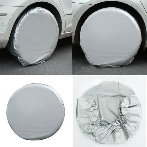 2pcs/Set Wheels Case Protector Bags Car Heavy Duty RV Wheel Tire Covers Exterior Accessories For Truck Trailer Camper Motorhome
