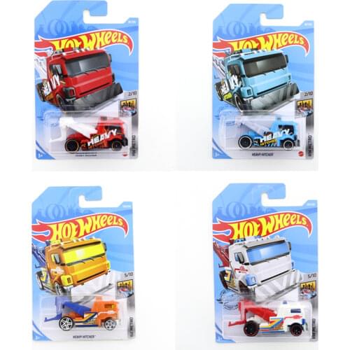 2019-129 HEAVY HITCHER Original Hot Wheels Mini Alloy Coupe 1/64 Metal Diecast Model Car Kids Toys Gift