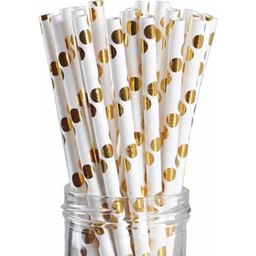 25pcs Paper Drinking Straw for Birthday Bachelorette hen party Wedding bridal Baby Shower Gender Reveal Retirement decoration