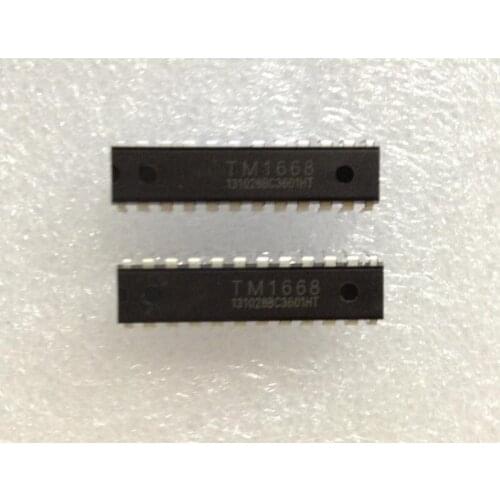 5pcs/lot TM1668 1668 DIP-24 In Stock