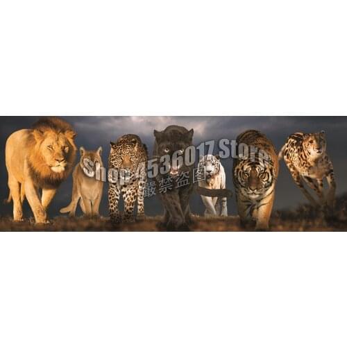 Diamond Embroidery Big Cats Lions & Tigers animals Wall Diy Diamond Painting Cross Stitch Full Mosaic Decoration Decor Christmas