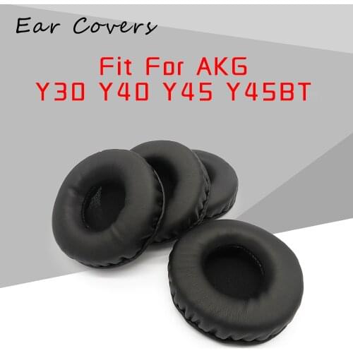 Ear Pads For AKG Y30 Y40 Headphone Earpads Replacement Headset Ear Pad PU Leather Sponge Foam