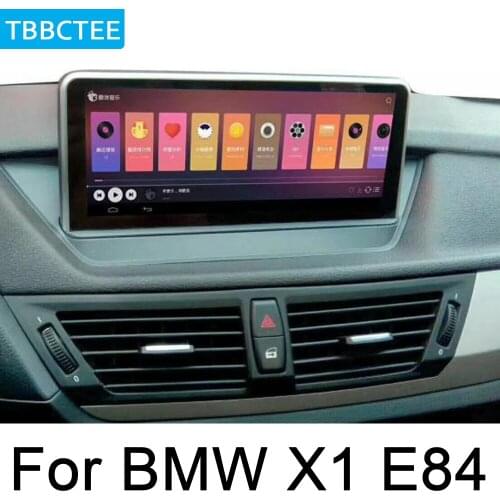 For BMW X1 E84 2009~2015 CIC Car Multimedia player Audio Android GPS Navigation WiFi 3G 4G Bluetooth HD Screen