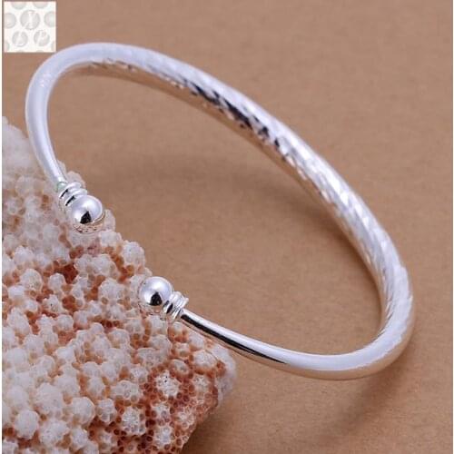 B158 Free Shipping! The latest fashion classic N925 Silver color jewelry hot bracelet wholesale price