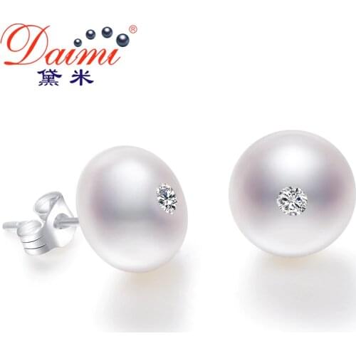 DAIMI Women's Silver Earrings