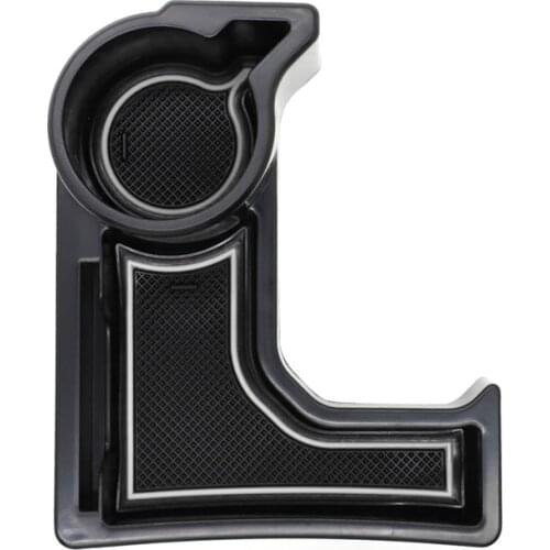 For Suzuki Jimny AT Model Accessories Car Central Armrest Storage Box Black Auto Container Glove Organizer Case 2018 2019 2020