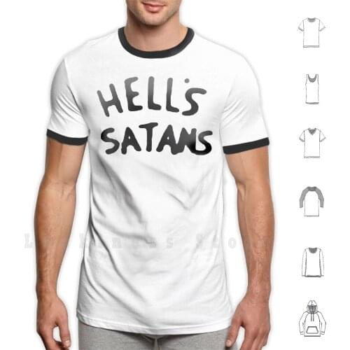 Hells Satans T Shirt DIY Cotton Big Size S-6xl Hell Satans Satan Mc Motorcycle Biker Homer Hells