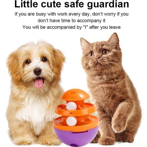 Pet Toy Tumbler Food Leakage Ball Food Leakage Puzzle Pet Anti-boring Artifact Intelligence Molar Fun Slow Food Gravity Ball