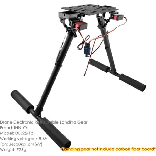 DIY Drone Electronic Retractable Landing Gear Accessories for Multi copter frame Agricultural Industrial Drone UAV RC Airplane