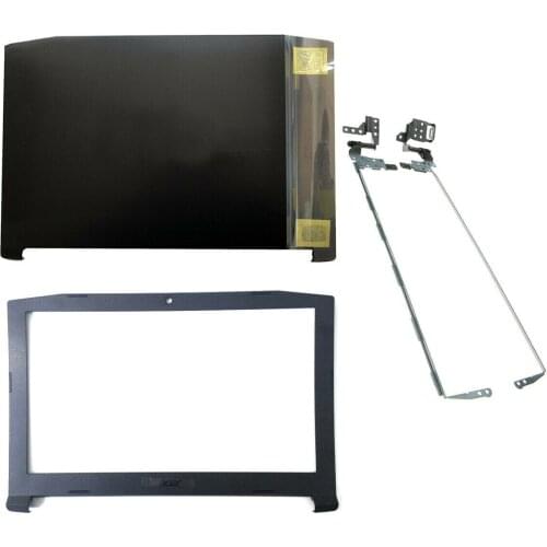New LCD Back Cover + Front Bezel + Hinges For Acer Nitro 5 AN515-51 AN515-53 41 42