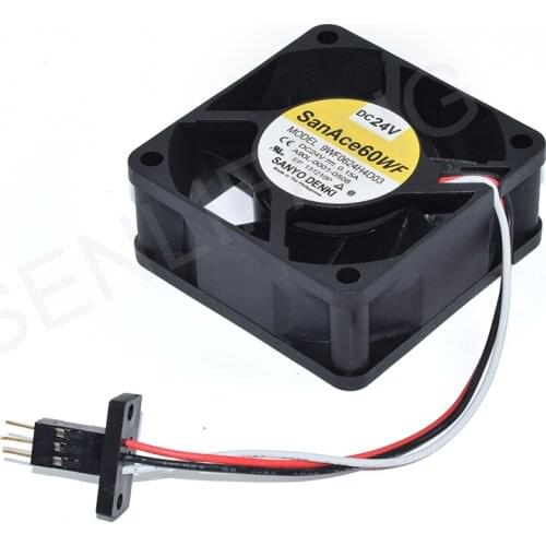 New For SanAce60WF 9WF0624H4D03 DC 24V 0.15A Three Lines Cooling Fan