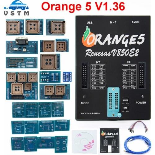 ECU Programmer OEM Orange 5 New V1.36 Full Adapters Orange5 Plus V1.35 Full Universal Programmer Orange5 Programming Device