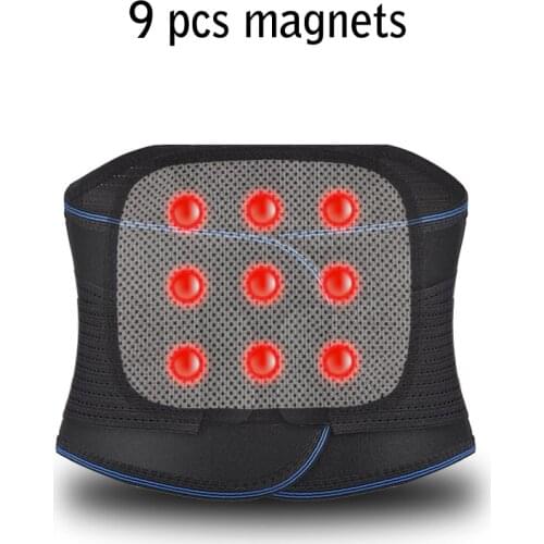 Adjustable Back Pain Relief Double Control Metal Bar Lumbar Trimmer Waist Support Belt Compression Pull Straps Lower Back Brace