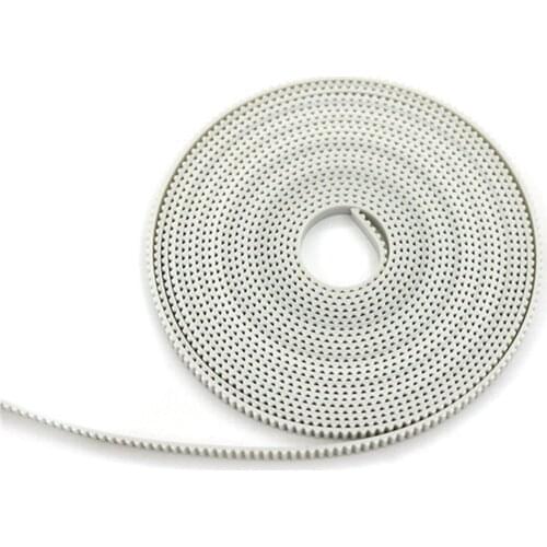 Timing belt, PU T2.5 with Steel Core, timing belt T2.5 Belt, whit Color, T2.5 open timing Belt, 3mm-9mm Width