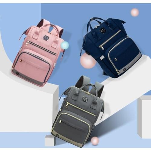 USB Diaper Bag Changing Pad Straps Maternity Bag Baby Care Travel Waterproof Antifouling Backpack Stroller Bag Nappy Bag