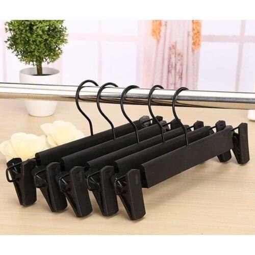 Trousers Hanger Rack Home Creative Mini Flocking Clothes Hanger Easy Hook Closet Organizer Hangers for Clothes Pants