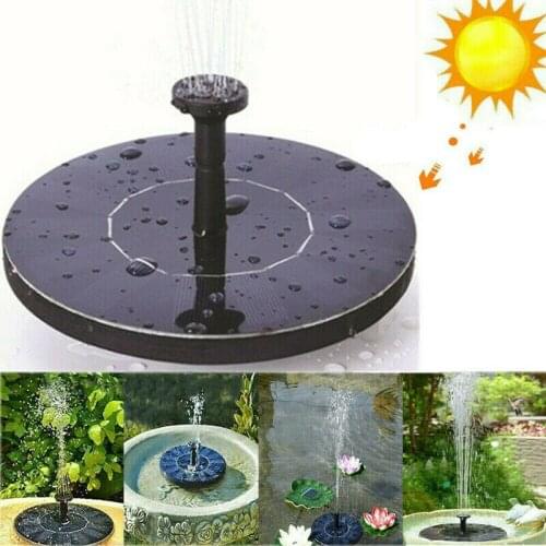 Solar Power Water Fountain Bird Fountain Water Fountain Solar Floating Outdoor fountain spray Pond Garden Patio Lawn Decoration