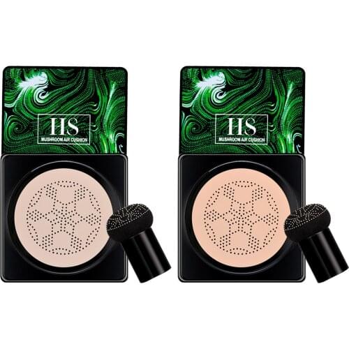 Mushroom Head Air Cushion BB Cream Foundation Cream For Face Makeup Concealer Cushion For Face Comestics Make Up Cushion Admired
