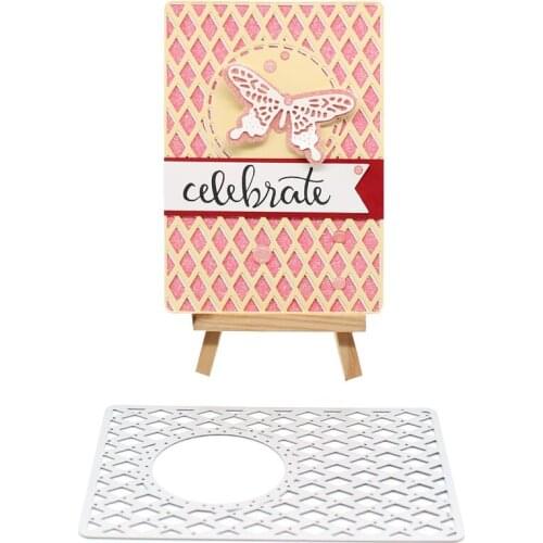 YPP CRAFT Background Frame Metal Cutting Dies Stencils for DIY Scrapbooking/photo album Decorative Embossing DIY Paper Cards