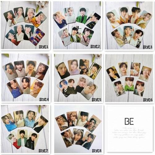 South Korean Groups New Album BE Bangtan Boys Small Card Poster BE M2U Lomo Box Card Set All Styles Collective HD Photocard