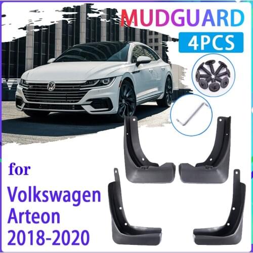 4 PCS Car MudFlaps for Volkswagen VW Arteon 2018 2019 2020 Mudguard Splash Guards Fender Auto Accessories