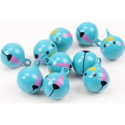 5pcs Jingle Bells Cute Water drop shape Ornament Metal Bell for Home Party Tree Pendant Decoration 27mm