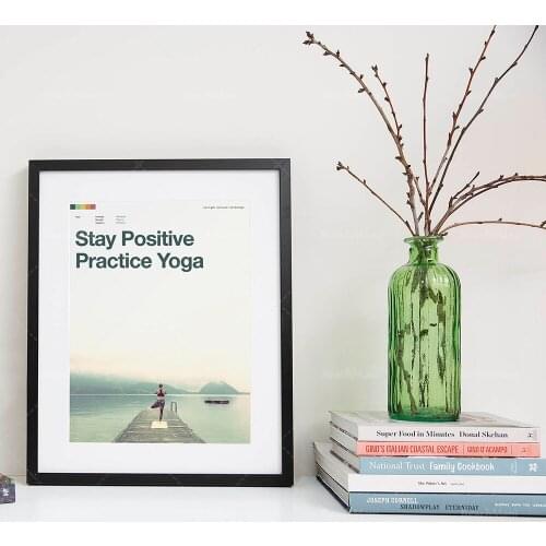 Yoga Art Prints-Keep Actively Practicing Yoga Perfectly Decorate Your Home Poster