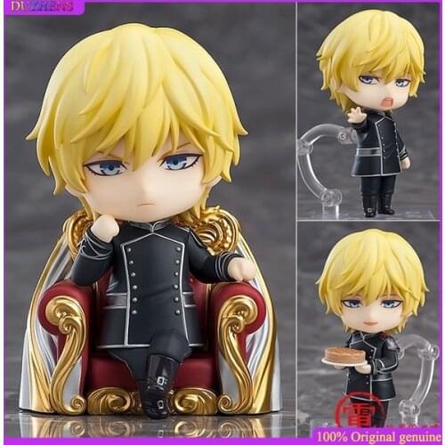 Legend of the Galactic Heroes Reinhard von Lohengramm Q version figma PVC Action Figure Anime Figure Model Toys Figure Doll Gift