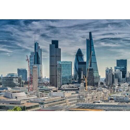 Lot style Choose London UK City Night Skyline Cityscape Giant Art print Silk poster Home Wall Decor