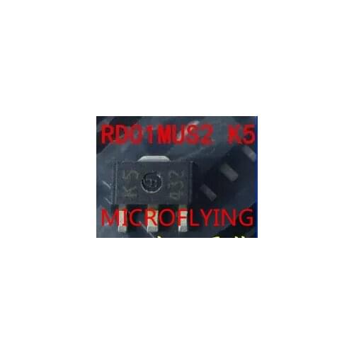 MICROFLYING 50 pcs/lot RD01MUS2 printing K5 RF amplifier chip, high-frequency chip SOT-89 Authentic Original