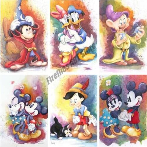 Full Square/Round 5D DIY Disney Diamond Painting "Winnie The Pooh"Embroidery Cross Stitch Kits Diamond Mosaic Artist Home Decor